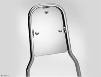 Chrome backrest trim