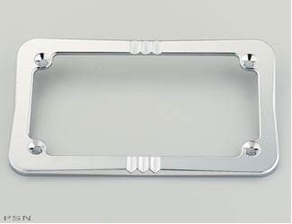 Billet license plate frame - neo-retro