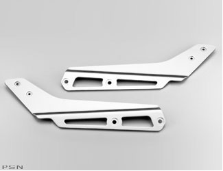 Deluxe chrome backrest / rear carrier mounting brackets