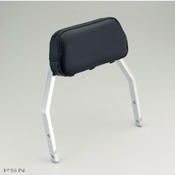 Low chrome backrest