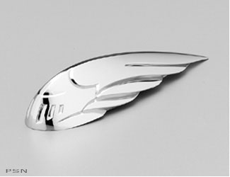 Chrome front fender ornament