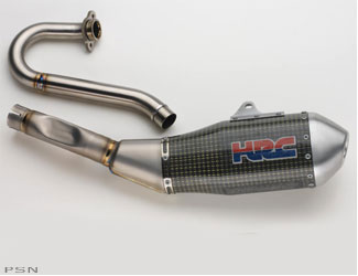 Titanium / carbon exhaust - complete