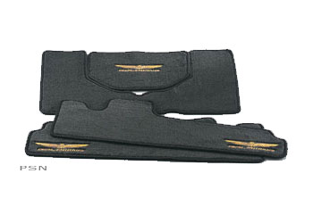 Deluxe saddlebag / trunk mat set
