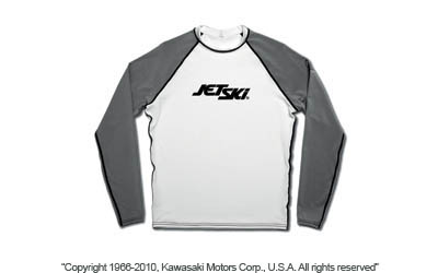 Jet ski® rider long sleeve rash guard