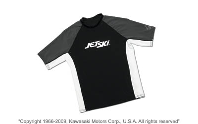 Jet ski® rider short sleeve rash guard