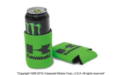 Kawasaki collapsible can koozie