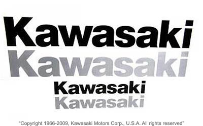 Kawasaki decal