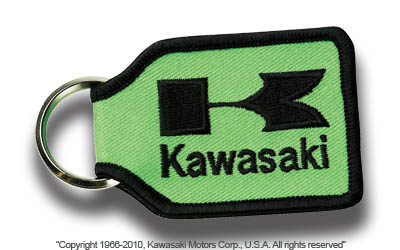 Kawasaki nylon key fob
