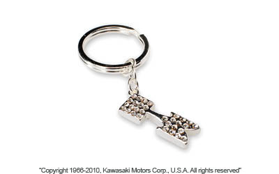 Rhinestone"k" keychain