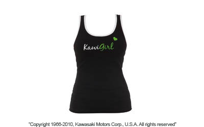 Kawi girl™ racerback tank