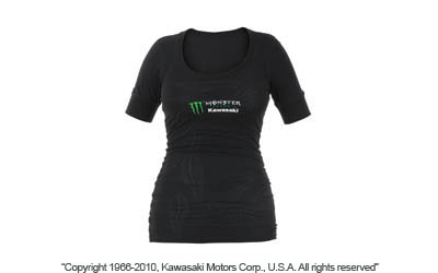 Women's monster energy® kawasaki peaceful tee