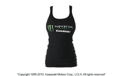 Women's monster energy® kawasaki sparkle logo tank