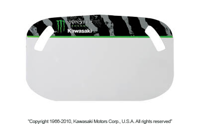 Monster energy® kawasaki pit board