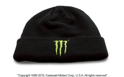 Monster energy® kawasaki cuffed beanie