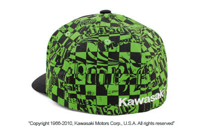 Monster energy® kawasaki geo cap