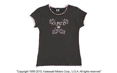 Girls kx™ moto princess twofer tee