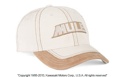 Mule™ leather brim cap