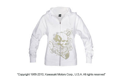 Womens vulcan® golden noodle zip-front hooded sweatshirt