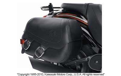 Slim vulcan saddlebags