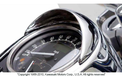 Speedometer visor