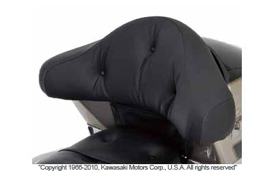 Pillow top trunk backrest pad