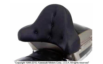 Pillow top trunk backrest pad
