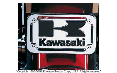 Billet aluminum license plate frame