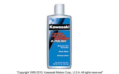 Kawasaki plastic cleaner & polish