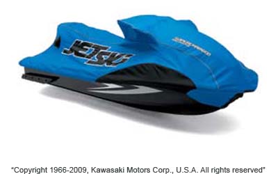 Vacu-hold & zip-bow jet ski covers