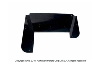 Main middle skid plate