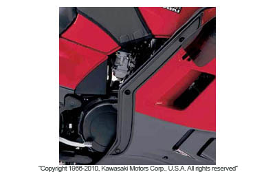 Side fairing deflectors