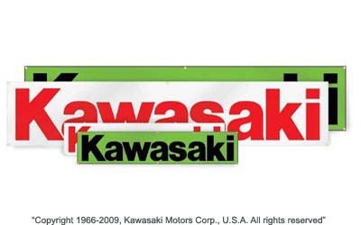 Kawasaki banners