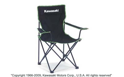 Kawasaki folding chairs and table