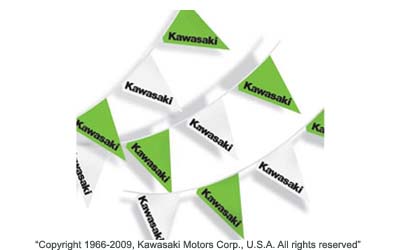 Kawasaki pennants