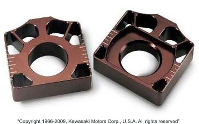 Pro circuit axle blocks