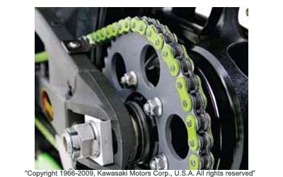 Rk exw / gxw & mxz green racing chains