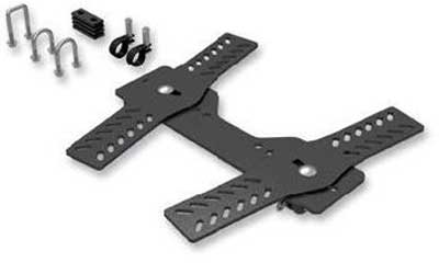 Cycle country universal mid-frame under chassis  plow mount bracket