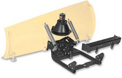 Warn plow base / push tube assembly