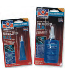 Permatex threadlocker blue