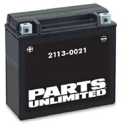 Parts unlimited agm maintenance-free battery