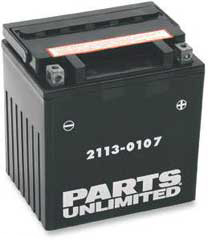 Parts unlimited agm maintenance-free battery
