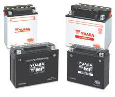 Yuasa snowmobile batteries