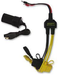 Motobatt battery charger accessories