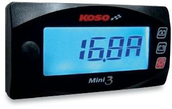 Koso mini 3 amp and volt meter