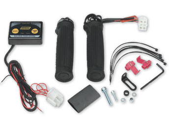 Moose utility division clamp-on dual zone heated grip kit