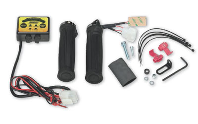 Moose utility division clamp-on quad zone heated grip kit