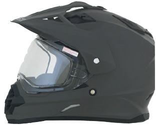 Afx fx-39ds solid snow helmet