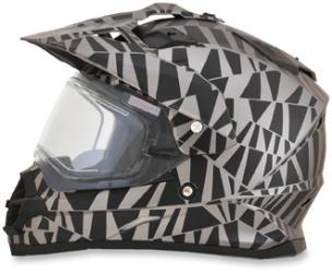 Afx fx-39se electronic dazzle snow helmet