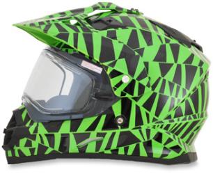 Afx fx-39se electronic dazzle snow helmet