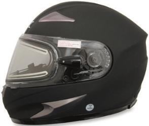 Afx fx-90se solids snow helmet with electric dual-lens shield
